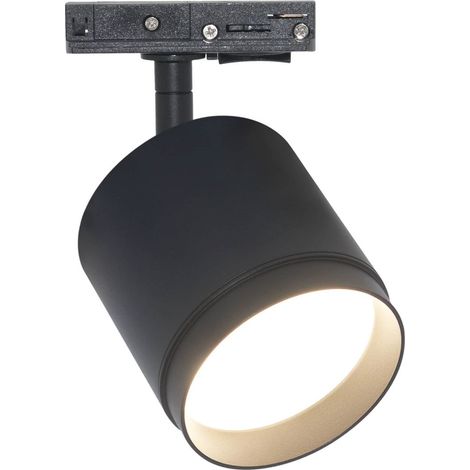 Spot sur rail 1 circuit noir GX53 12W Polar Maytoni (1/5)