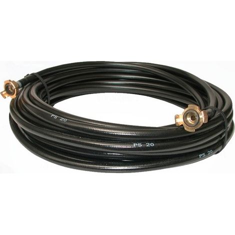 Lacme - Tuyau PVC armé 20m 13x19mm + raccords Express