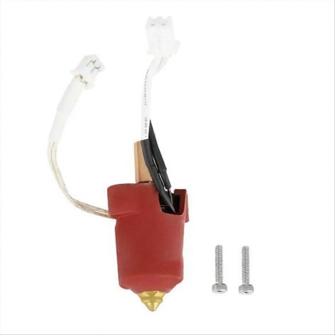 Compatible avec le kit de tête chauffante en céramique V3 KE avec manchon en silicone rouge (1/5)