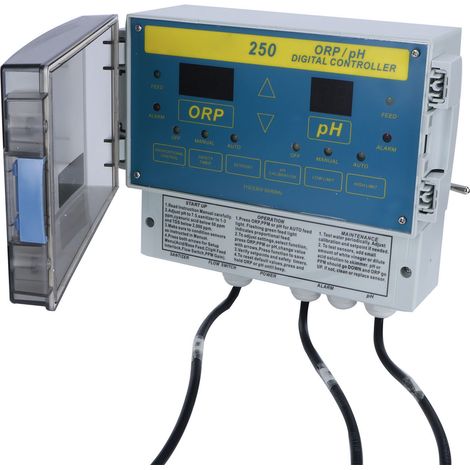 220-V-Mikroprozessor-gesteuertes digitales pH- und ORP-Wasserqualitätsmessgerät für Schwimmbad, Badewanne und Spa (1/5)