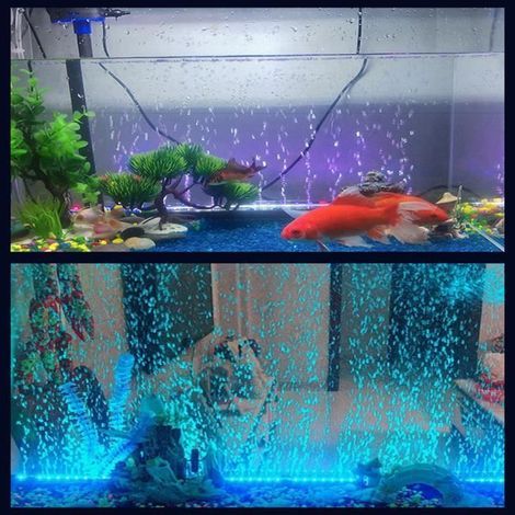 Barre lumineuse LED colorée pour aquarium - Sonew - DB-15/30/40 - Flash lent coloré-Ywey (1/5)