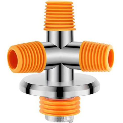 Manguera de desagüe de piso para lavadora, 2 en 1, desodorante en T, conector de tubería de codo para fregadero de alcantarillado (1/5)