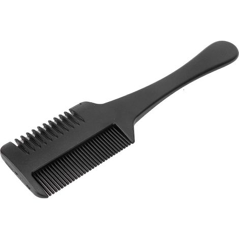 Peigne rasoir à cheveux - Coupe-cheveux portable pour effiler les cheveux à domicile ou en salon (1/5)