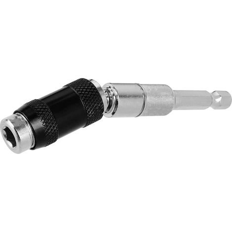 4 rallonges universelles à verrouillage – Embout d’angle variable pour visseuse – Porte‑embout autobloquant pour accès difficile (1/5)