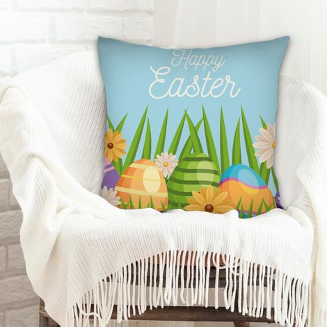 Housse de coussin pour canapé incolore pour la Saint-Valentin, la Fête des Mères et des Pères (1/5)