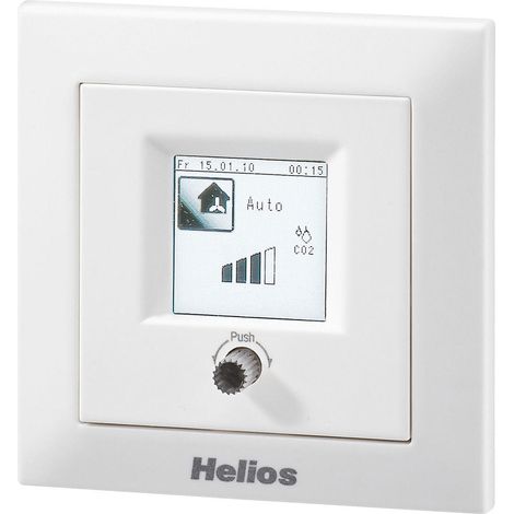 Helios KWL-BCU Komfortbedienelement inkl. Wochenzeitschaltuhr, UP-Version