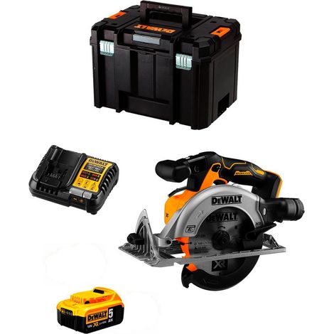 Scie Circulaire DeWALT DCS565P1T (1 x 5,0 Ah DCB1104 TSTAK VI) (1/5)