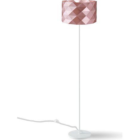 Piantana Moderna Prisma Polilux ® Pink Metal E Metallo 1 Luce E27 (1/2)