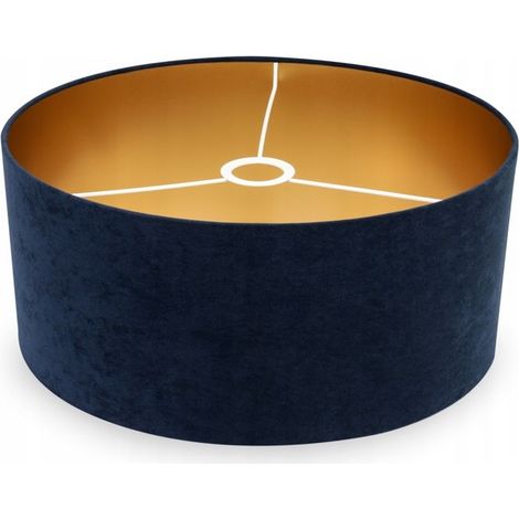 Abat-jour Cylindre - Light- - 2360/44/Z - Velours Doré - 44 cm