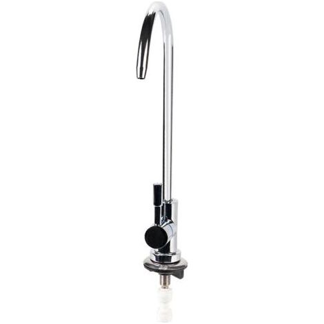 Robinet Monocommande - Acier Inoxydable 304 - Pour Système Osmose Inverse - Tube 1/4 Pouces - Hauteur 31 Cm - 1 Pièce (1/5)