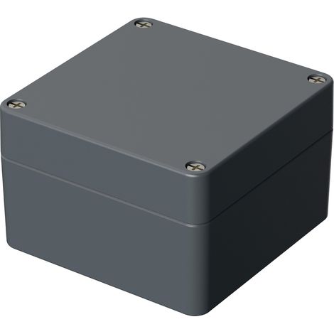 Bopla EUROMAS A 121 01121000 Industrie-Gehäuse 140 x 140 x 91 Aluminium Silber-Grau (RAL 7001) 1 S (1/2)