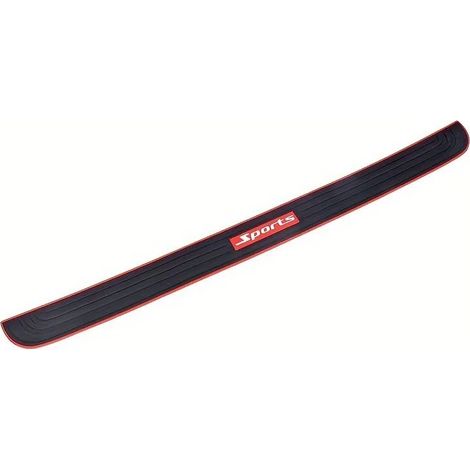 Protection universelle de seuil de porte de coffre de voiture (90 cm / 35,4 po),bande adhésive en caoutchouc pour pare-chocs arrière,protection anti-rayures,noire,90 cm / 35,4 po (1/3)