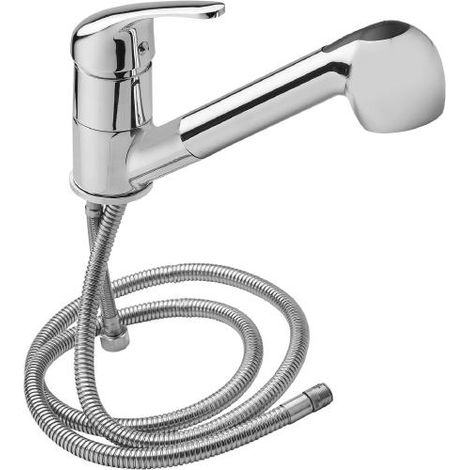 MISCELATORE LAVELLO CUCINA MAURER "AURORA" CON DOCCETTA Ø40MM