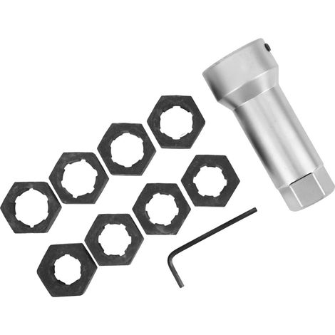 Lot de 10 tarauds de filetage pour arbres 3/4x20 13/16x20 UNEF M20 M22 M24, kit de réparation de filetage pour restauration de pas de vis (1/5)