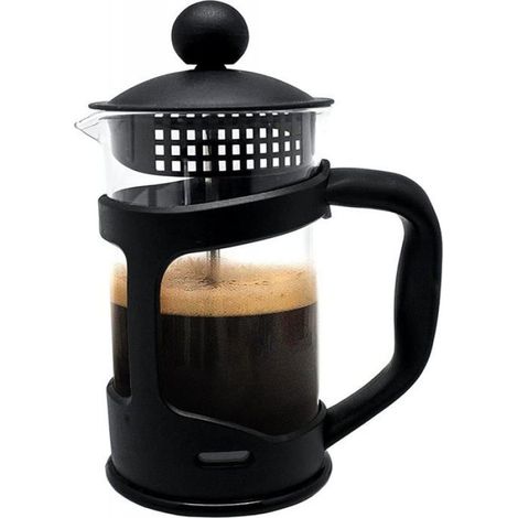 Cafetière française de Piston 18x11.5x8 cm 0.35L Noir (1/2)