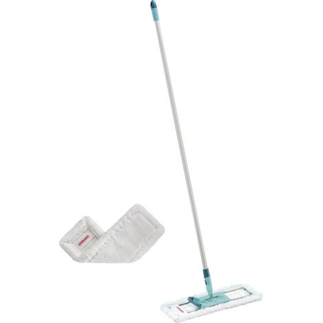 LEIFHEIT Bodenwischer PROFI XL Micro Duo mit Aluminiumstiel + SuperDuster Floor GRATIS 55394 (1/3)