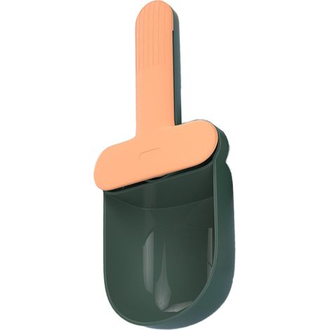 Cuillère doseuse pour aliments pour chiens et chats, cuillère à glace, cuillère à farine, cuillères à bonbons, tasse à mesurer pour produits secs, cuillère en plastique pour boîtes et congélateur (1/5)