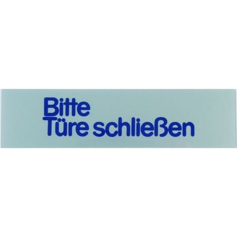 Conacord Klebeschild  Tür schließen Klebeschild
