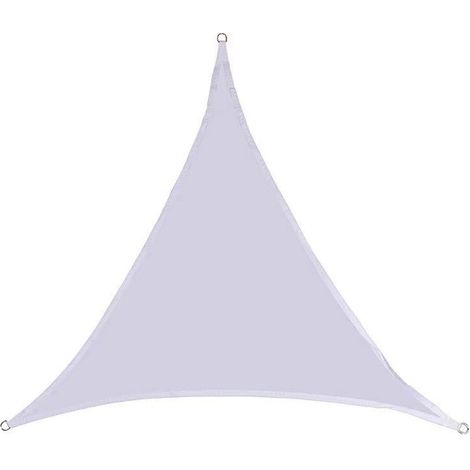 Sun Shade Sail - Triangle - 200 x 200 x 200 cm - Permeable UV Protective Fabric - Outdoor Patio Garden Sandbox Use - 1 Piece (1/5)