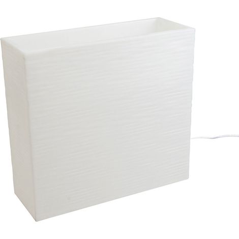 Vaso Luminoso da Esterno 79x74,7x29,1 cm In Polietilene Elegnace Led Rgb (1/4)