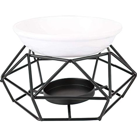 Brûleur d'huiles essentielles, diffuseur de cire parfumée en céramique, support pour aromathérapie, décoration pour la maison, le bureau ou la chambre