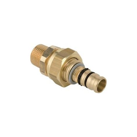 Geberit Mepla Raccordo di transizione con filettatura esterna, DN 40, dø 50 mm, 606.590.00.5
