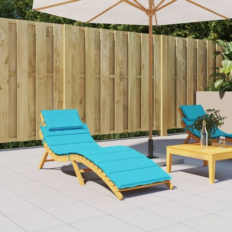 Coussin de chaise longue  Coussin de siège  Coussins pour Fauteuil turquoise tissu oxford BSRHS821168 (1/5)