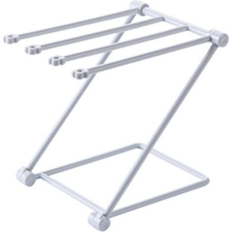 Porte-serviettes pliable, porte-serviettes vertical, range-torchons pour la cuisine, rose