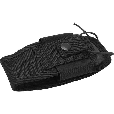 Étui multifonctionnel pour radio-talkie-walkie, pochette en tissu Oxford pour ceinture, étui pour interphone, noir (1/5)