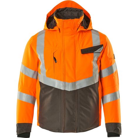 Mascot SAFE SUPREME Warnwinterjacke wasserdicht Klasse 3 Hastings 15535 Gr. 2XL hi-vis orange/dunkelanthrazit