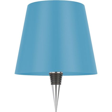 L'Arcolaio Lampada Touch Metal Tappo 11 x 11 x 13 Cm  Celeste