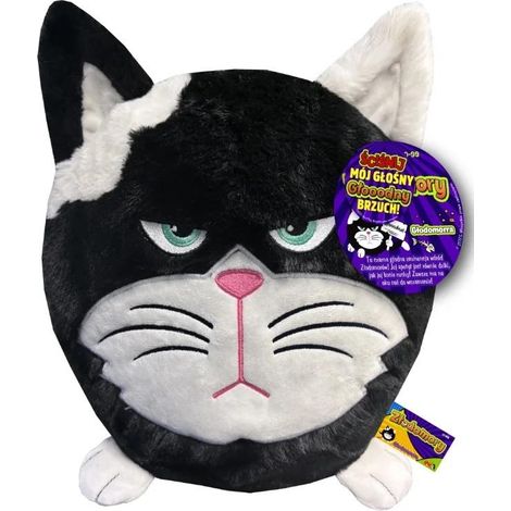 Złodomory – Plüschkatze Hungry Morra, schwarz, 31 cm