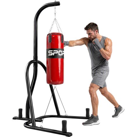 SPORTNOW Freestanding Punching Bag for Adults with Stand and Heavy Bag (1/5)