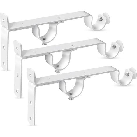 Support de tringle à rideau, porte-tringle à rideau double tringle à rideau supports de quincaillerie tringle à rideau cintre ho (1/5)