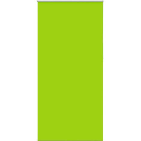 Store enrouleur occultant largeur du tissu 110,7 cm polyester vidaXL