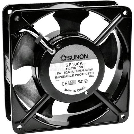 Sunon DP203A2123LST Ventola assiale 230 V/AC 118.9 m³/h (L x L x A) 120 x 120 x 38 mm
