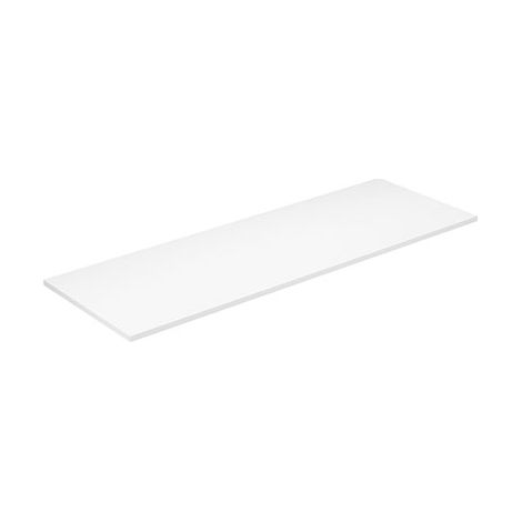 Keuco Edition 400 Paquet de base 31769, blanc brillant, 1376 x 25 x 399 mm, Corps/Avant: Vernis structuré blanc / Vernis texturé blanc - 31769380001 (1/2)