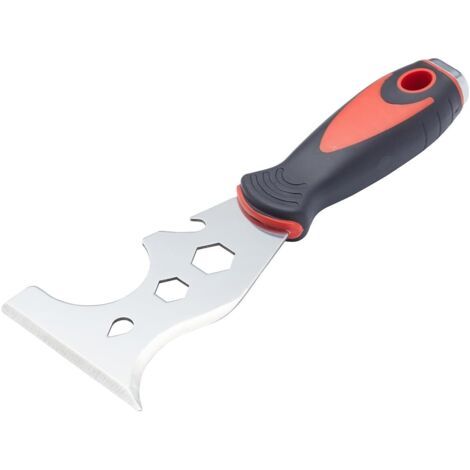 Grattoir multifonction, décapant de peinture, décapant et grattoir à papier peint, outil professionnel pour peintres et décorateurs pour un retrait rapide de la peinture et du (1/3)