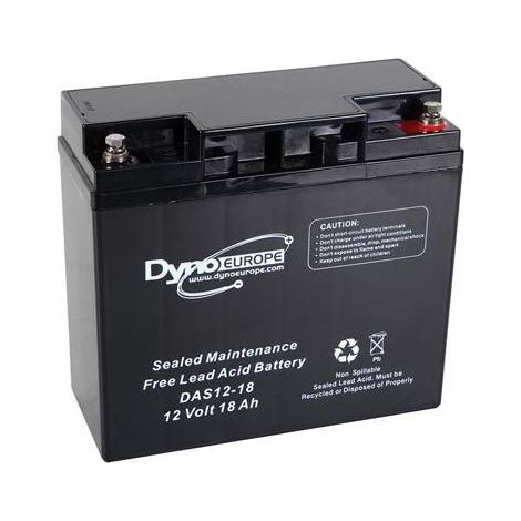 accu acide-plomb 12 v - 18 ah 180 x 76 x 167 mm (1/2)