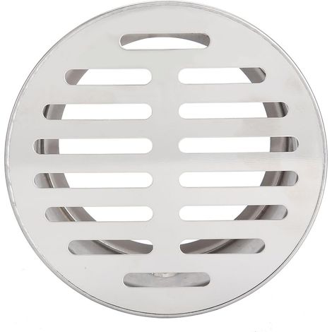 Drain de Sol de Toit en Acier Inoxydable Drain de Sol Rond pour Balcon Drain de Sol extérieur à Grand déplacement(110Bouche Plate) (1/5)