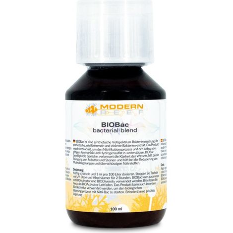 Modern Reef BIOBac Bakterienmischung 100ml - nitrifizierende Bakterien