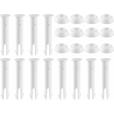 Lot de 12 goupilles de rechange pour piscine - Pièces de rechange pour joints de piscine - Pour cadres et joints de pièces de rechange
