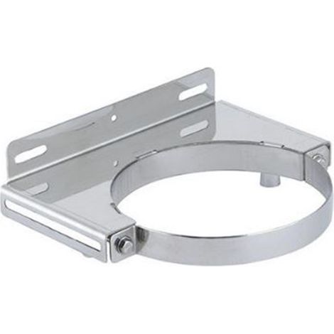 Poujoulat – Collier pour fumisterie inox mural Ø180 – Résistant aux hautes températures – Installation facile – Pour tubes de 180mm