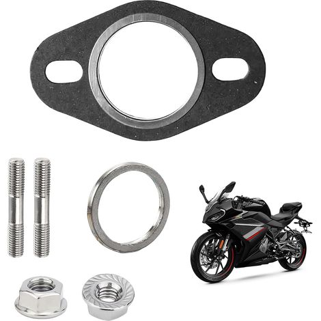 Joint Échappement Scooter Kit Joints Vis M6 Compatible 2 50cc (1/5)