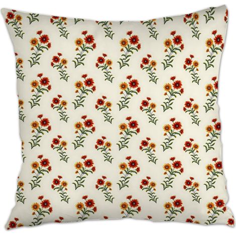 Housse de coussin carréeà fermeture éclair invisible pour mariage, anniversaire, la Saint-Valentin, la Fête des Mères et des Pères (1/5)