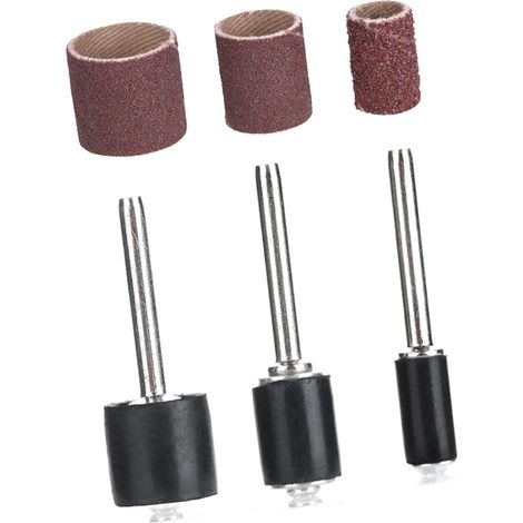 102 bandes abrasives pour ponceuse rotative, tambour de ponçage et outils de polissage