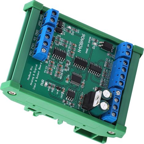 Analog-Digital-Ein-/Ausgangsmodul mit Gehäuse, 8 Kanäle, RS485, 12 V DC, N4DBA06, 14–34 mA (1/5)