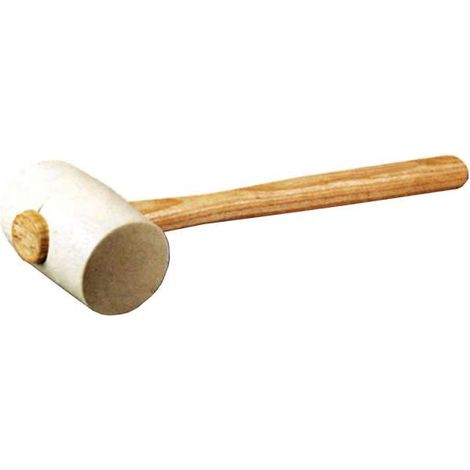 Mazzuola gomma bianca