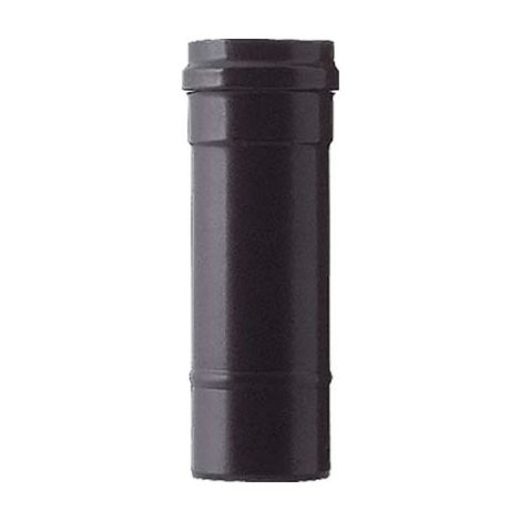 TUBO PELLET LIGHT NERO OPACO SAVE CM 8 H.CM 25