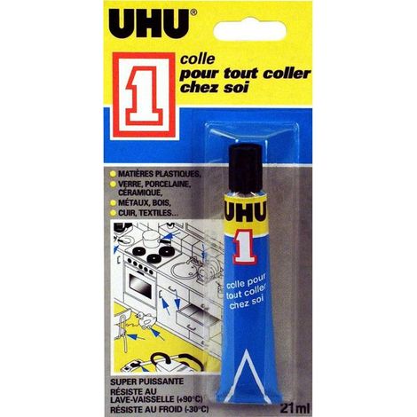 Colle universelle - UHU - Uhu1 - Tube 21ml - Poids 0.03kg - Assemblage